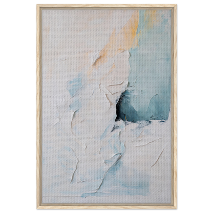 Abstract painting in soft pastel colors for Ecstatic Horizon Whispers room decor