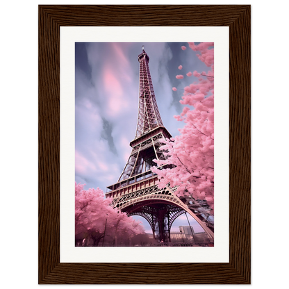 The eiff tower in paris, france framed art print