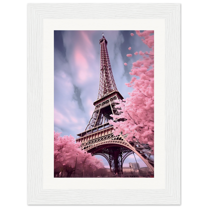 The eiff tower in paris, france framed art print