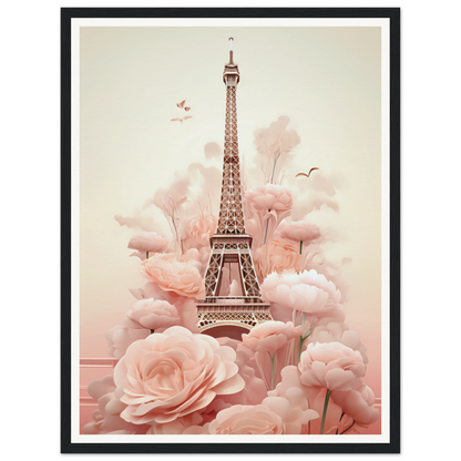 The eiff tower paris france art print