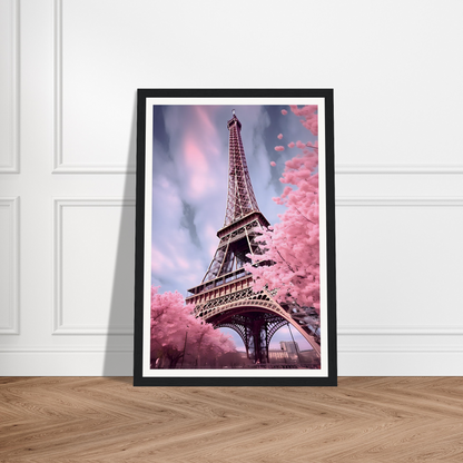 The eiff tower paris france art print