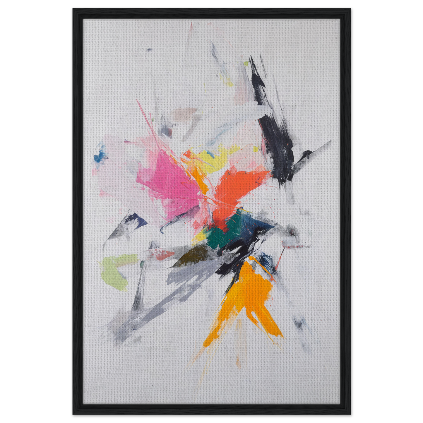 Vibrant abstract painting for room decor titled Emergent Ecstasy Euphony