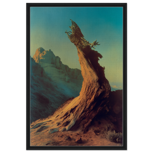 Twisted driftwood in a desert landscape for Enduring Sentinel’s Waltz room decor