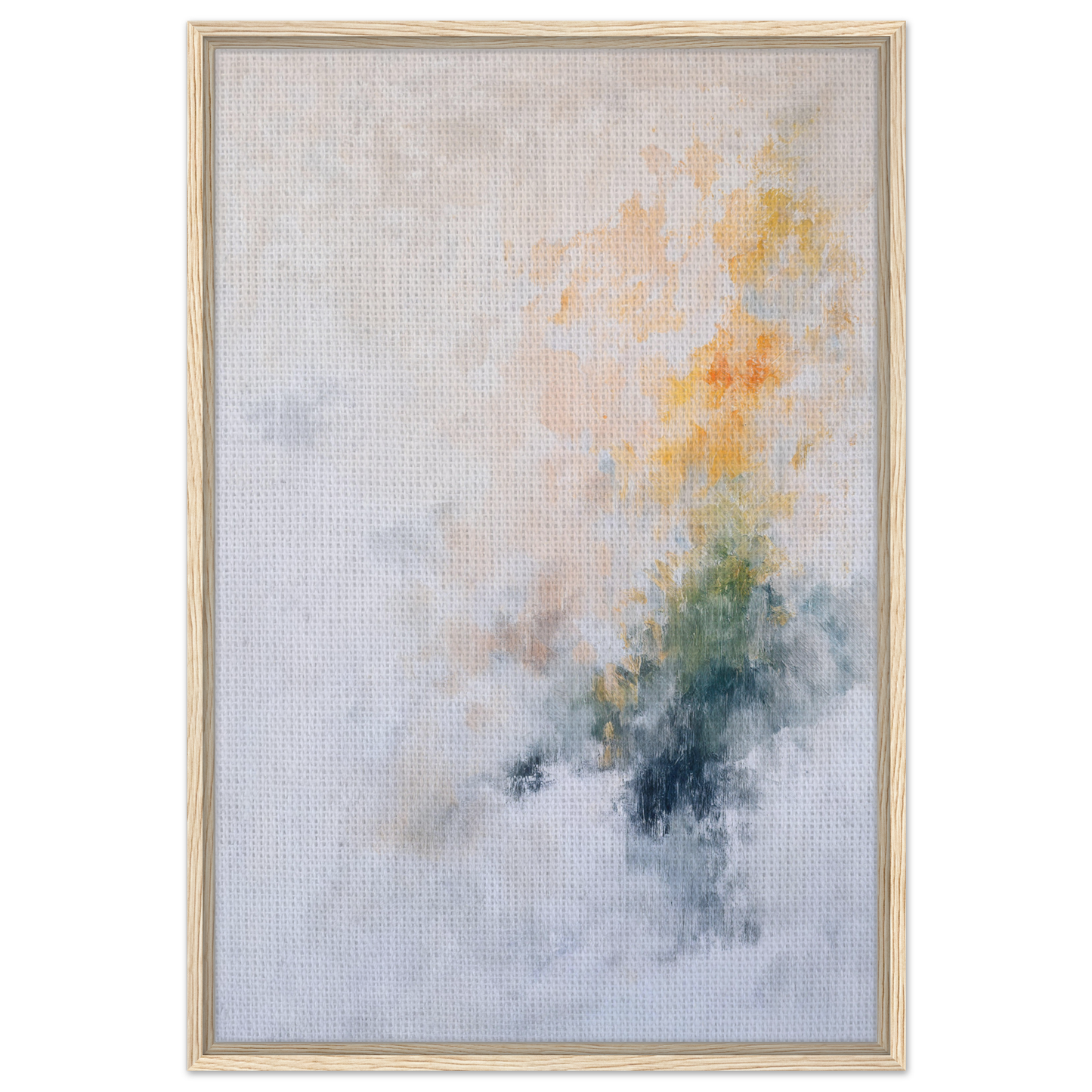 Abstract painting in soft pastels for Flowing Dreams Surrender room decor by Fashion Oracle™