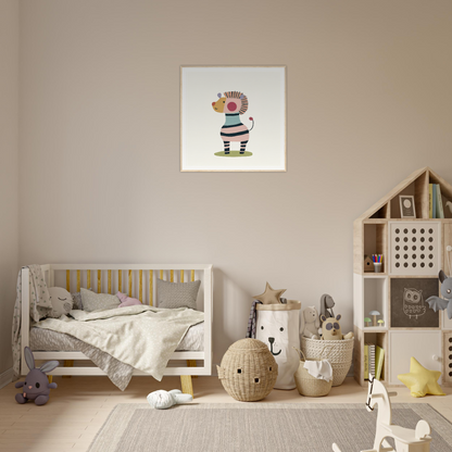 Cozy nursery featuring neutral decor and playful accessories from Cosmic Creature Whimsy