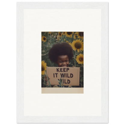 Framed vintage photograph in white border for Euphoric Sun Voyages special edition art