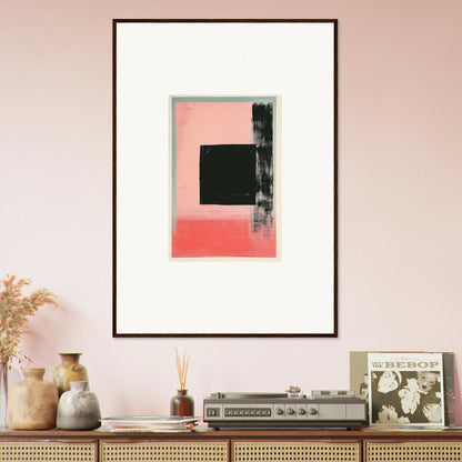 Framed Geometric Elysian Frenzy canvas print perfect for modern room decoration