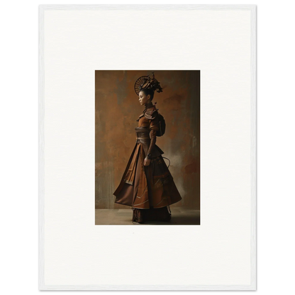 Bronze sculpture of a Victorian woman perfect for nostalgia chronicles room decoration