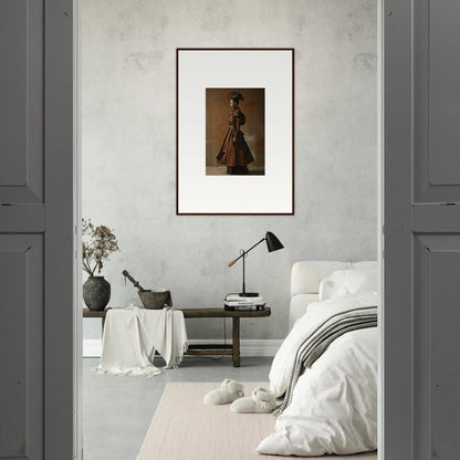 Framed historical portrait for unique room decoration in the Nostalgia Chronicles style