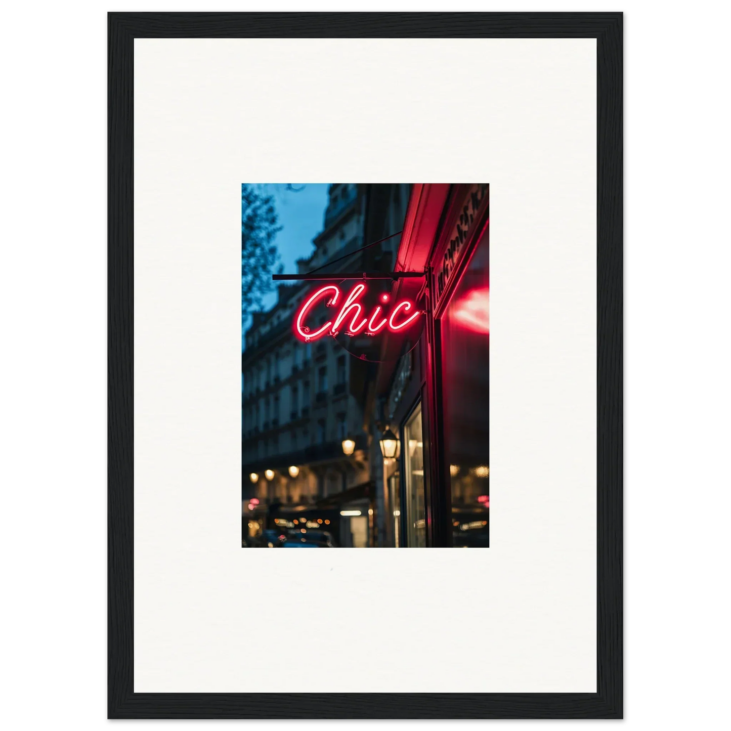 Chic neon sign glowing pink in Neon Urban Whispers collection, perfect for urban decor