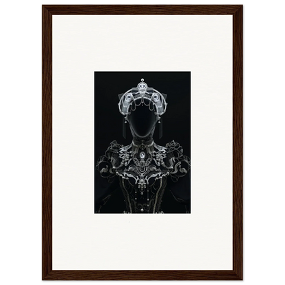 Ornate silver crown with intricate designs, perfect for Shadow Mirage room decor