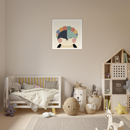 Cozy nursery featuring neutral-toned furniture and decor from Pastel Panda Dreams