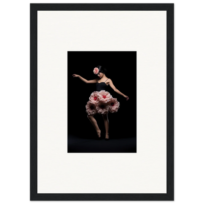 Dancer in a pink floral costume showcasing Floral Feels for exquisite room decor