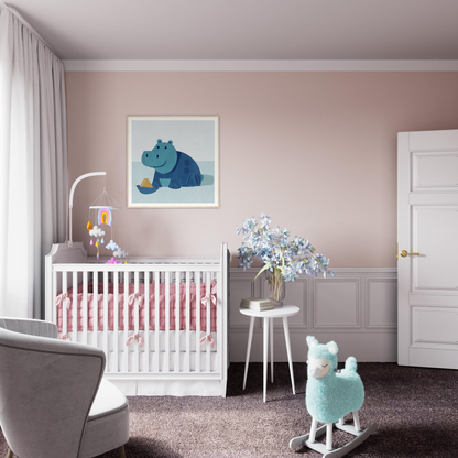 White wooden crib with pink bedding, perfect for nursery decor in product214