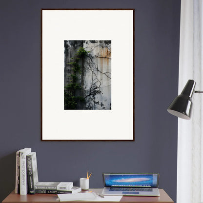 Framed wall art of tree branches silhouette for elegant room decor