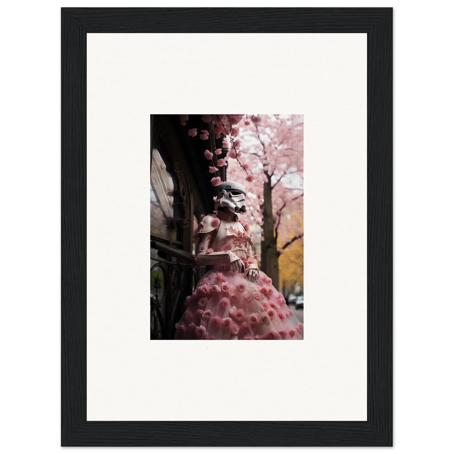 Stunning Pink Cherry Blossoms in Bloom for the Stormtrooper Sakura Dream art piece