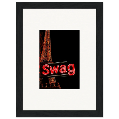 Cool neon sign with Swag, perfect for room decoration in Urban Dreams Unleashed