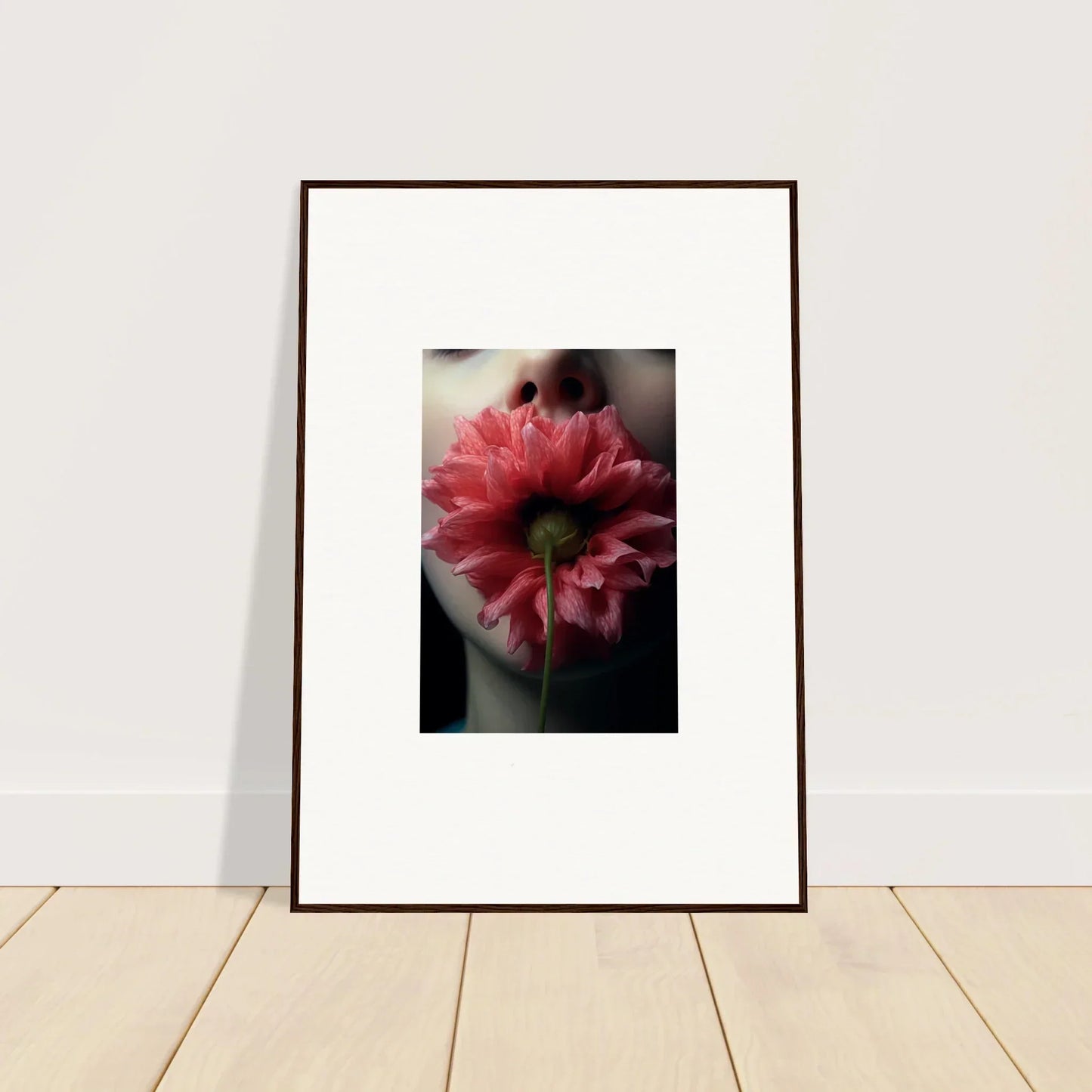 Framed close-up of a pink flower perfect for room decoration and bloom eternally vibe