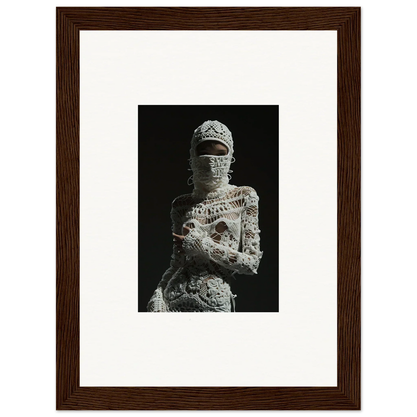 Mummy-like figure wrapped in bandages for unique Dreams Undrifted room decor