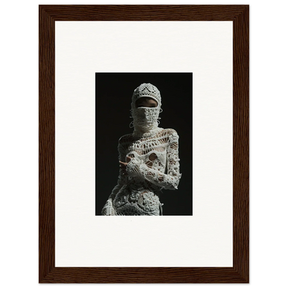 Mummy-like figure wrapped in bandages for unique Dreams Undrifted room decor