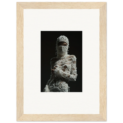 Mummified figure with ornate headdress for unique Dreams Undrifted room decor