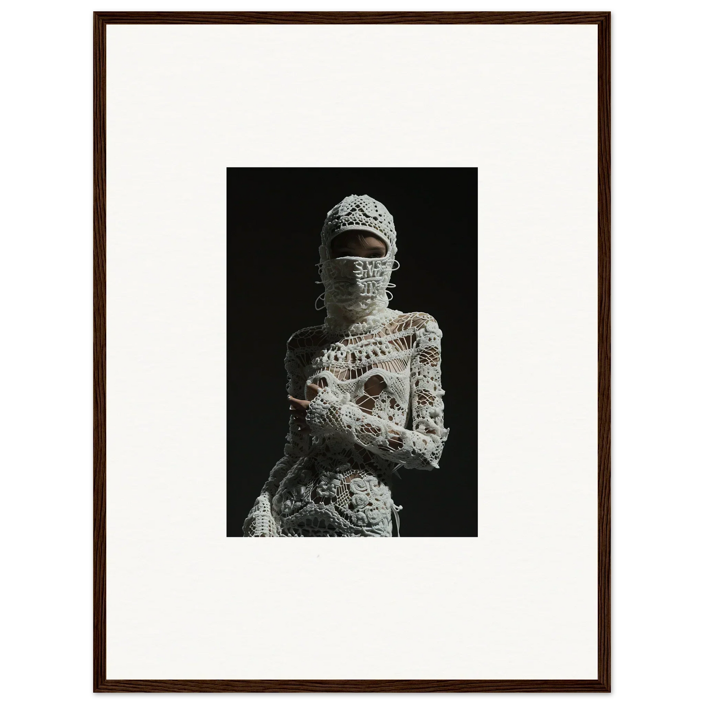 Ancient stone sculpture humanoid figure for Dreams Undrifted framed wall art decor