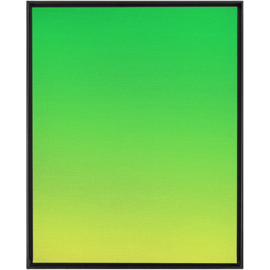 A green and yellow background