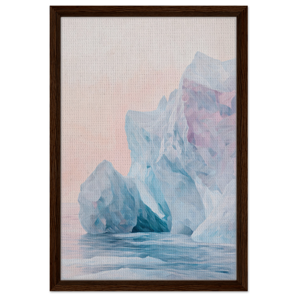 Iceberg with blue and purple hues in Iceberg Ephemeron Ballet room decor arts