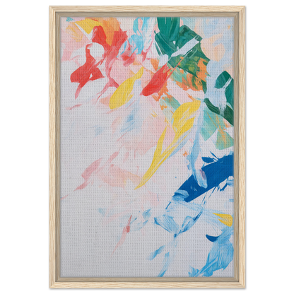 Abstract painting showcasing Kaleidoscopic Rhapsody Dance for vibrant room decor