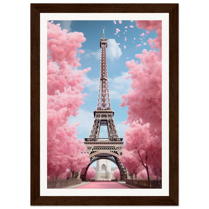 A painting of the eiff tower in paris