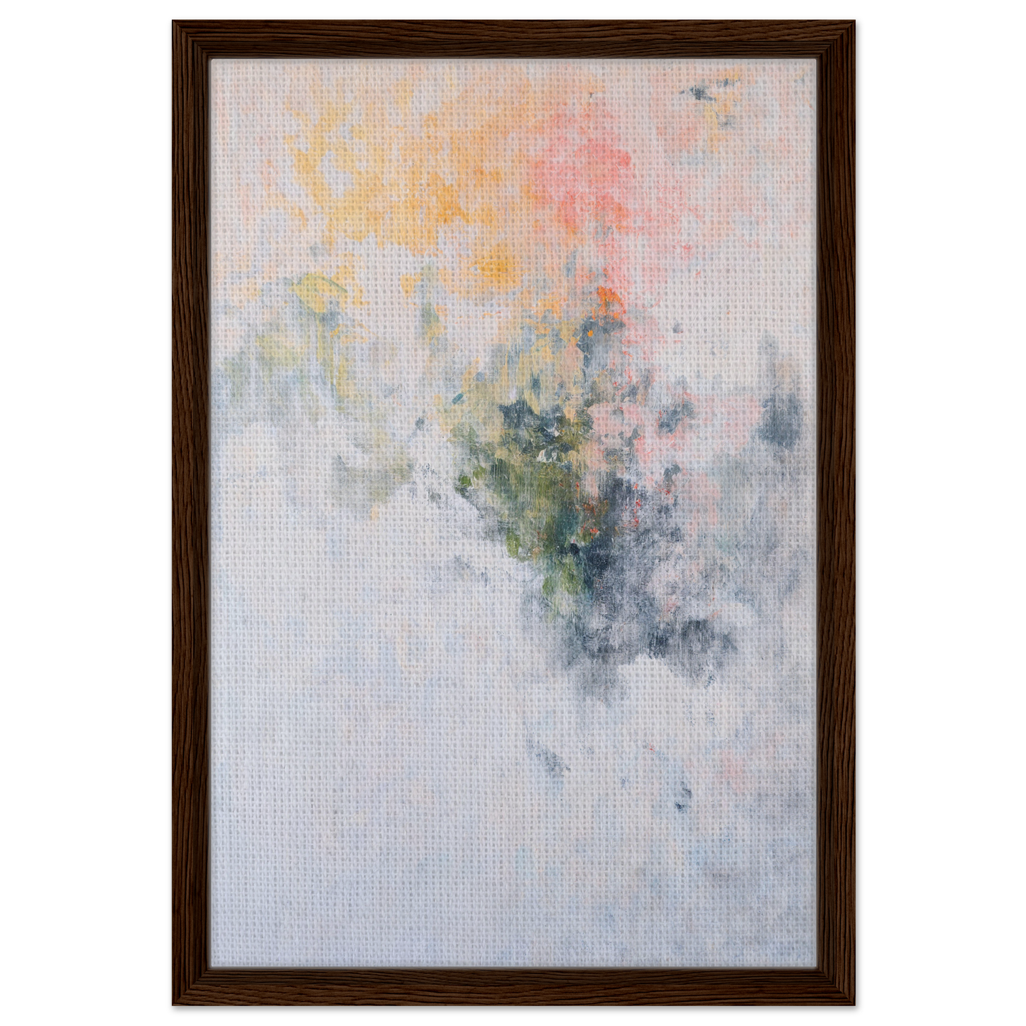 Abstract painting in soft pastels for Paradox Gleam Prism room decor on Shopify Planet