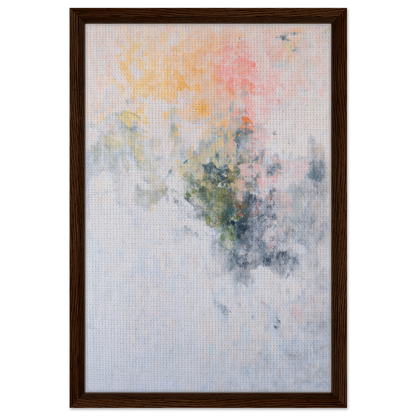 Abstract painting in soft pastels for Paradox Gleam Prism room decor on Shopify Planet