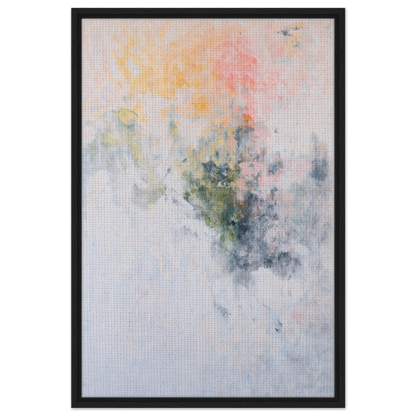 Abstract painting in soft pastels, perfect for Paradox Gleam Prism room decor on Shopify Planet