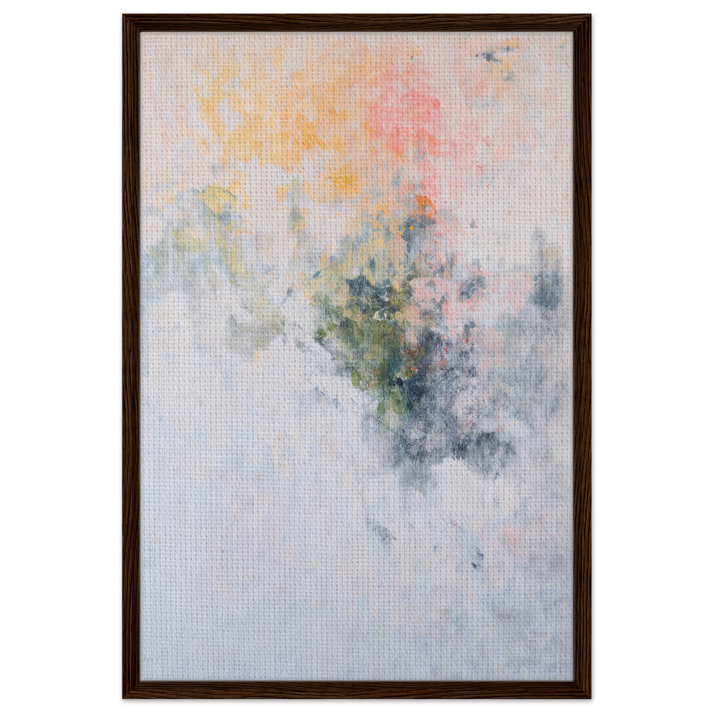 Abstract painting in pastel colors for Paradox Gleam Prism room decor on Shopify Planet