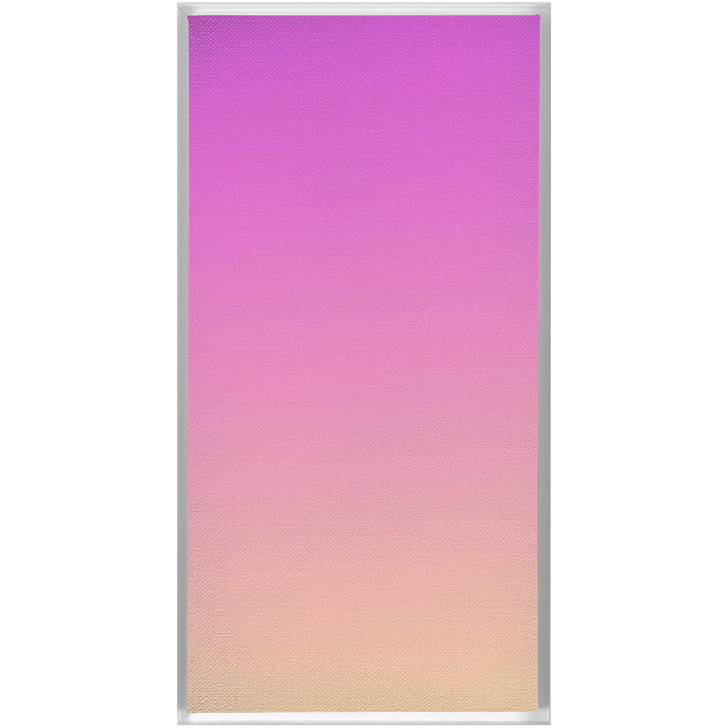 Rectangular panel with a gradient from pink to peach colors.