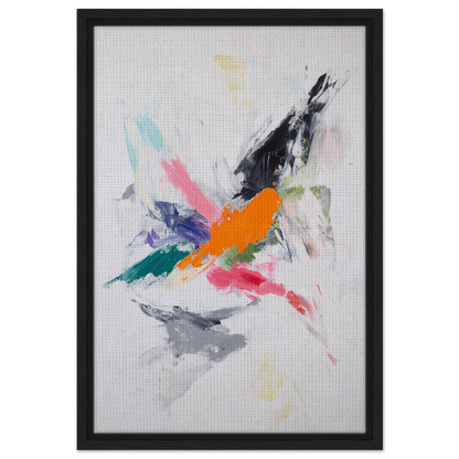 Colorful abstract painting for Radiant Chaos Harmony, perfect for fashion oracle™ room decor