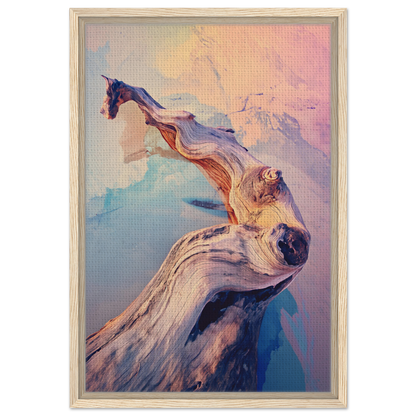 Graceful horse with flowing mane in soft colors, featured in Skywood Surreal Haiku