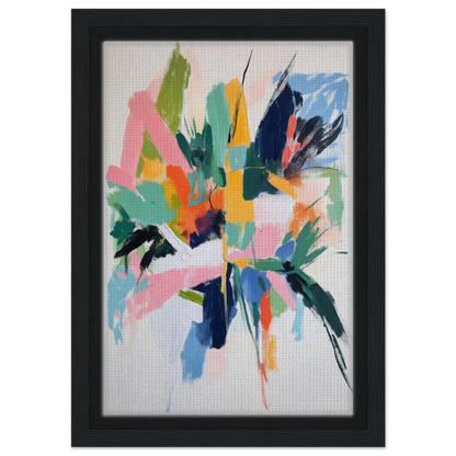 Abstract painting in Teal Dream Eruptions, ideal for Fashion Oracle™ room decor