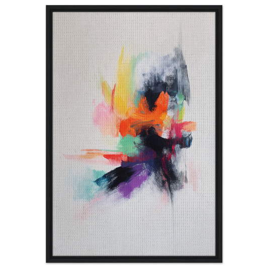 Abstract painting of Vibrancy’s Psychedelic Dance for vibrant room decor on Shopify Planet