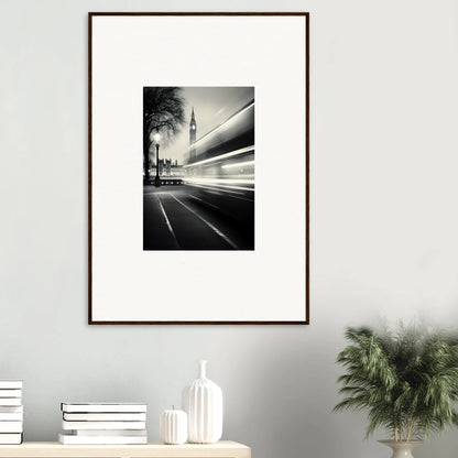 Fluid Timeless Pulse special edition art of Big Ben with light trails, framed wall art