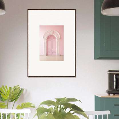 Framed wall art of an arched doorway in Portal Fantasies Unfurled special edition art™