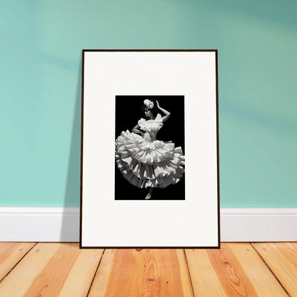 Framed black and white dancer photo from Curves Dreamscape Illuminated special edition art™