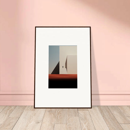 Framed minimalist photo of geometric shapes in Sombra Espérante Architecture style