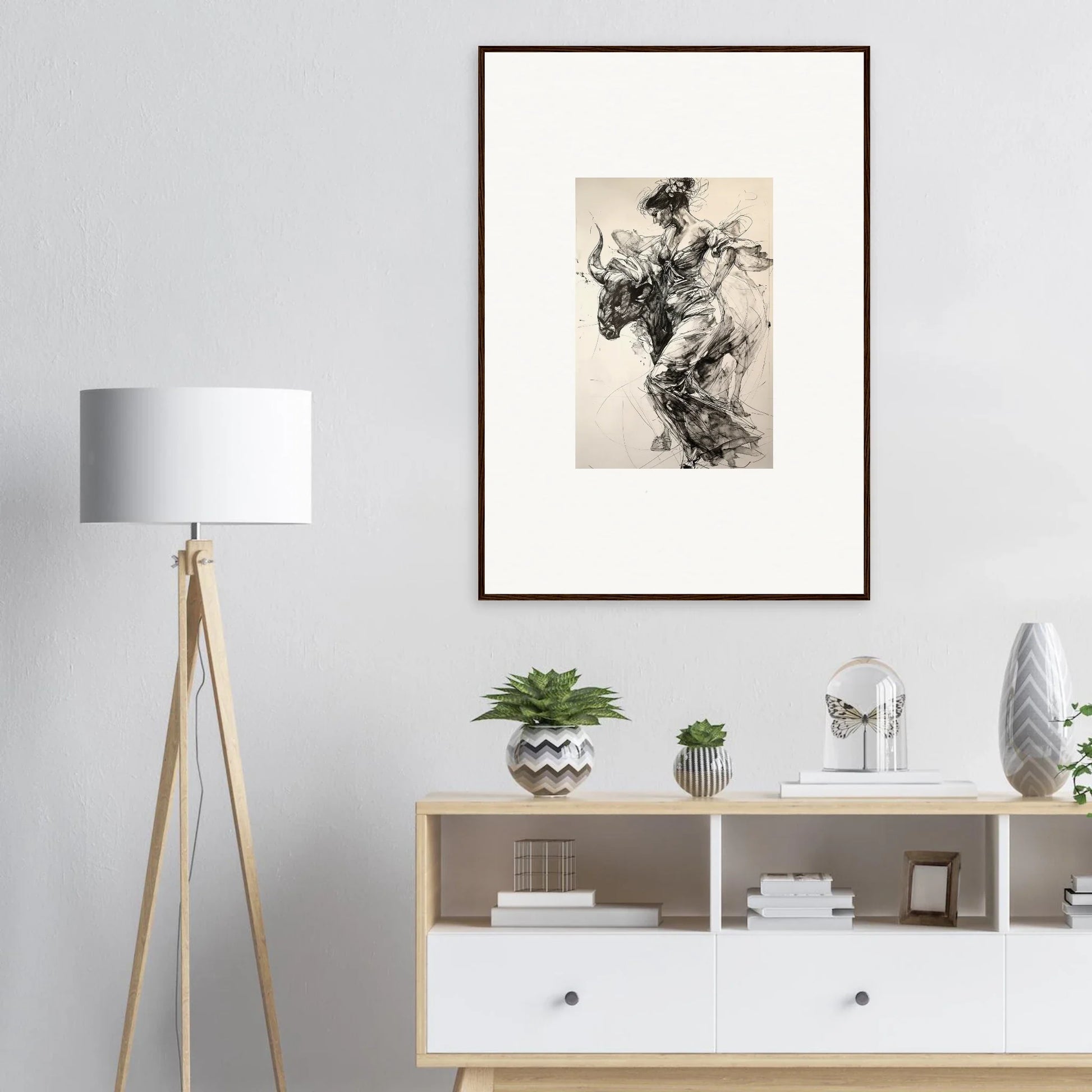 Abstract black and white art with flowing smoke forms in Labyrinthine Spanish Mirage