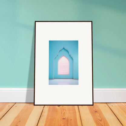 Framed turquoise archway artwork from Souls Diffilveres Critfilters special edition art™