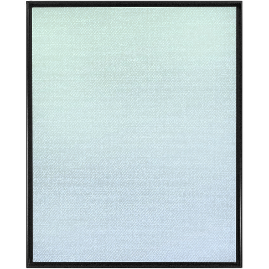 A whiteboard with black frame